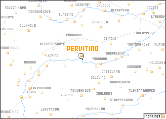 map of Pervitino