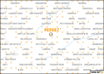 map of Perwez