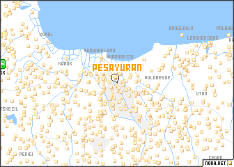 map of Pesayuran
