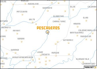 map of Pescaderos