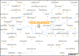 map of Pescadoires