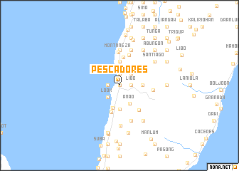 map of Pescadores