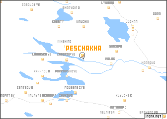 map of Peschakha