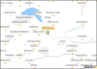 map of Peshki