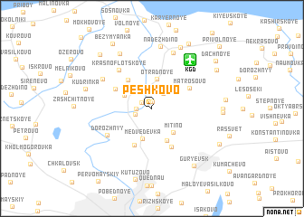 map of Peshkovo