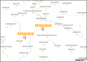 map of Peshkovo