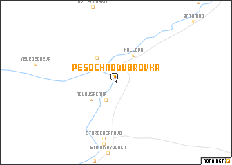 map of Pesochnodubrovka