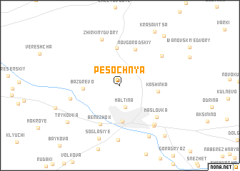 map of Pesochnya