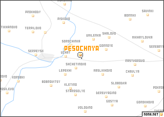 map of Pesochnya