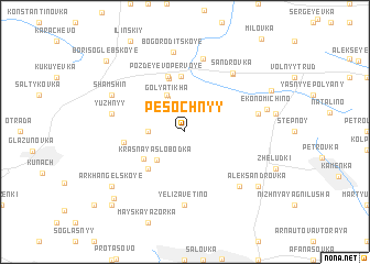 map of Pesochnyy