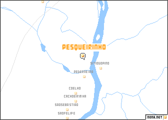 map of Pesqueirinho