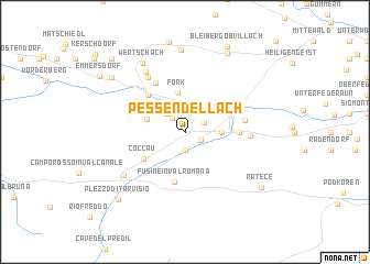 map of Pessendellach