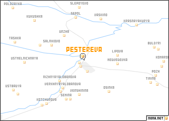 map of Pestereva