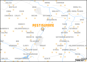 map of Peştişu Mare