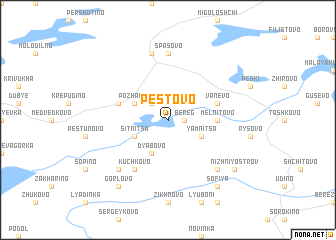 map of Pestovo