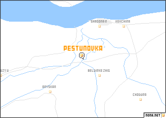 map of Pestunovka