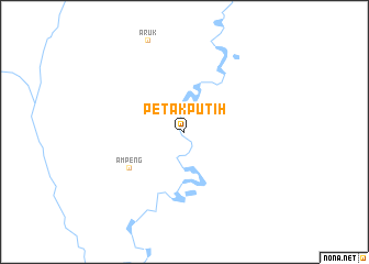 map of Petakputih