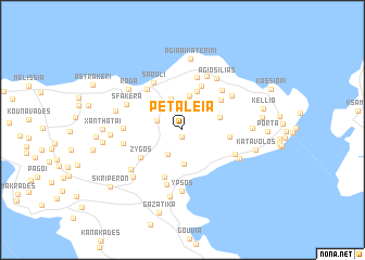 map of Petáleia