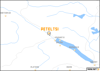 map of Peteltsi