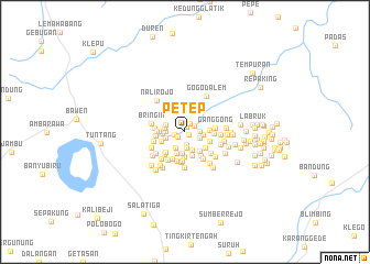 map of Petep
