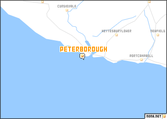 map of Peterborough