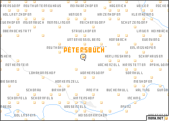 map of Petersbuch