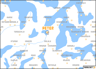 map of Peter