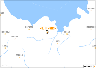 map of Petipara