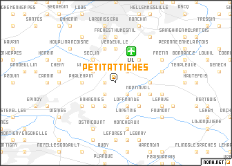 map of Petit Attiches