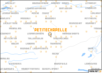 map of Petite-Chapelle