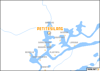 map of Petite Silang