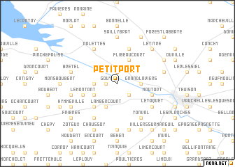 map of Petit Port