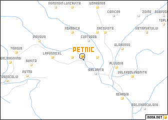 map of Petnic