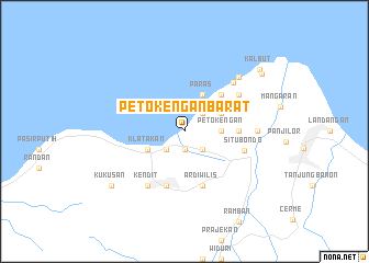 map of Petokengan-barat