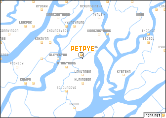 map of Petpyē