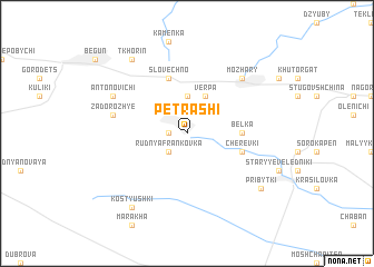 map of Petrashi