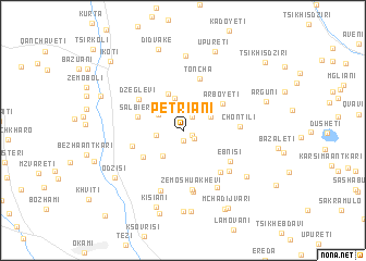 map of Petriani