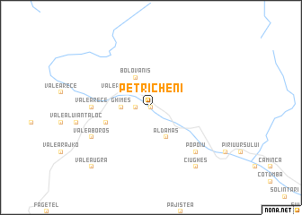 map of Petricheni