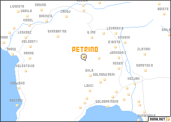 map of Petrino