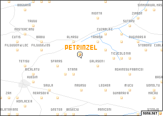 map of Petrinzel