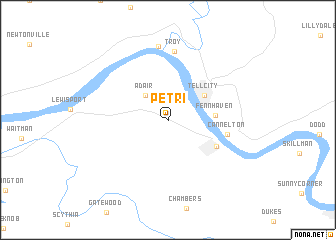 map of Petri
