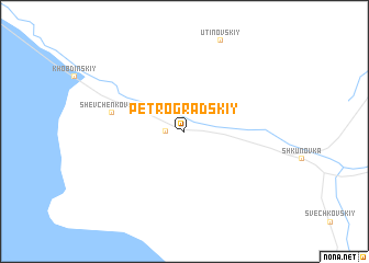 map of Petrogradskiy