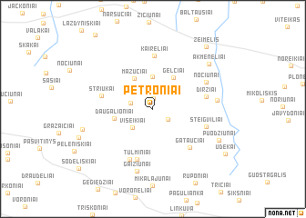 map of Petroniai