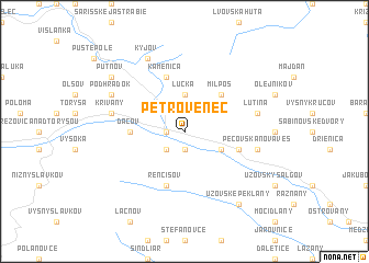 map of Petrovenec