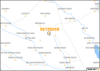 map of Petrovka