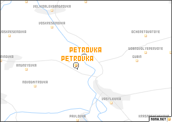 map of Petrovka