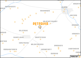 map of Petrovka