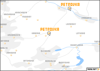 map of Petrovka