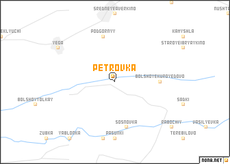 map of Petrovka