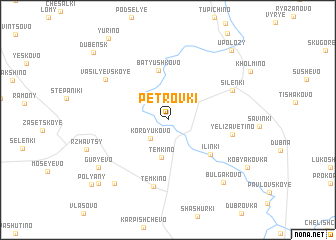 map of Petrovki